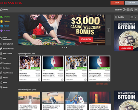 Screenshot Bovada Poker Bonus