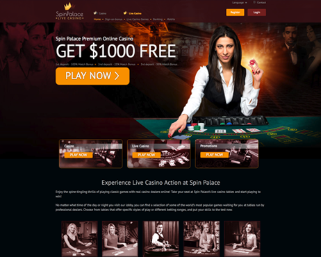 Screenshot Spin Palace Louisiana Double Poker